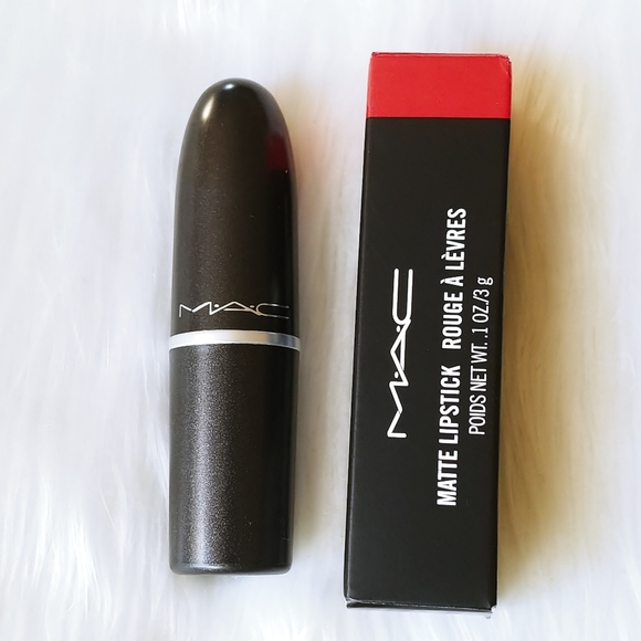 NEW IN BOX 640 Red Rock Creamy Matte Lipstick MAC Full Size - Picture 9 of 16